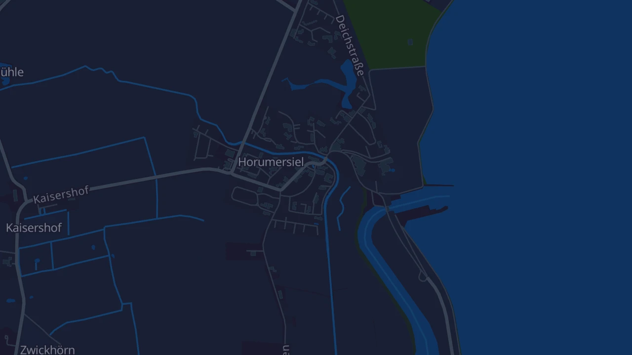 Karte von Wangerland