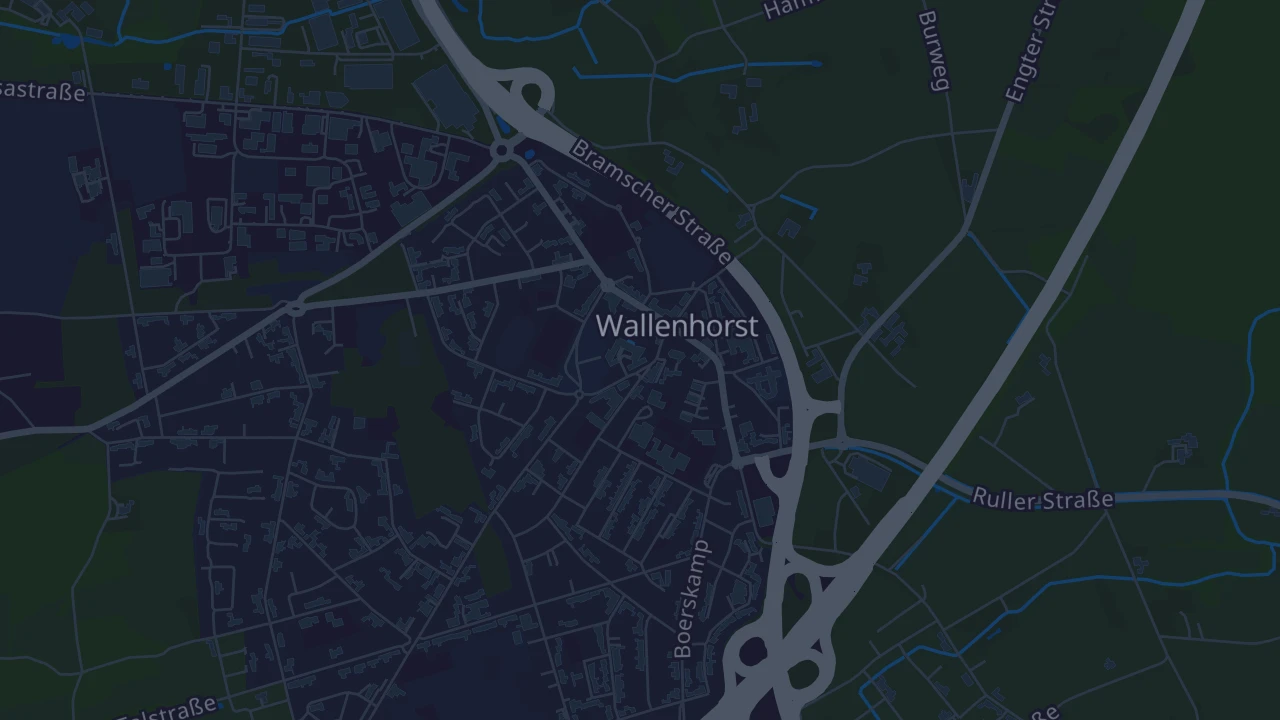 Karte von Wallenhorst