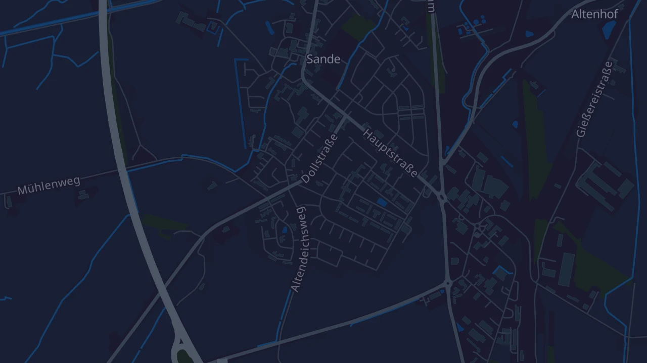 Karte von Sande