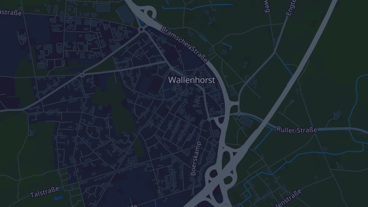 Karte von Wallenhorst