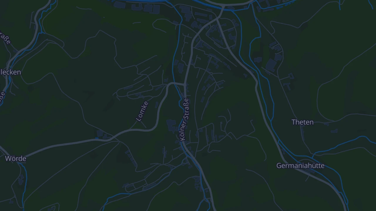 Karte von Lennestadt