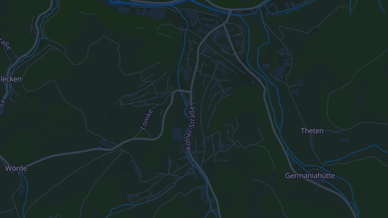 Karte von Lennestadt