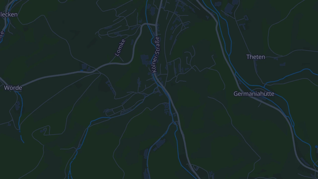 Karte von Lennestadt