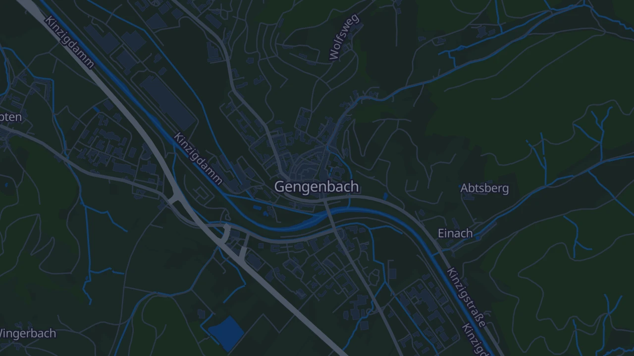 Karte von Gengenbach
