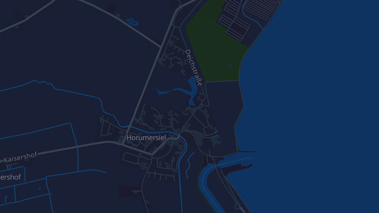 Karte von Wangerland