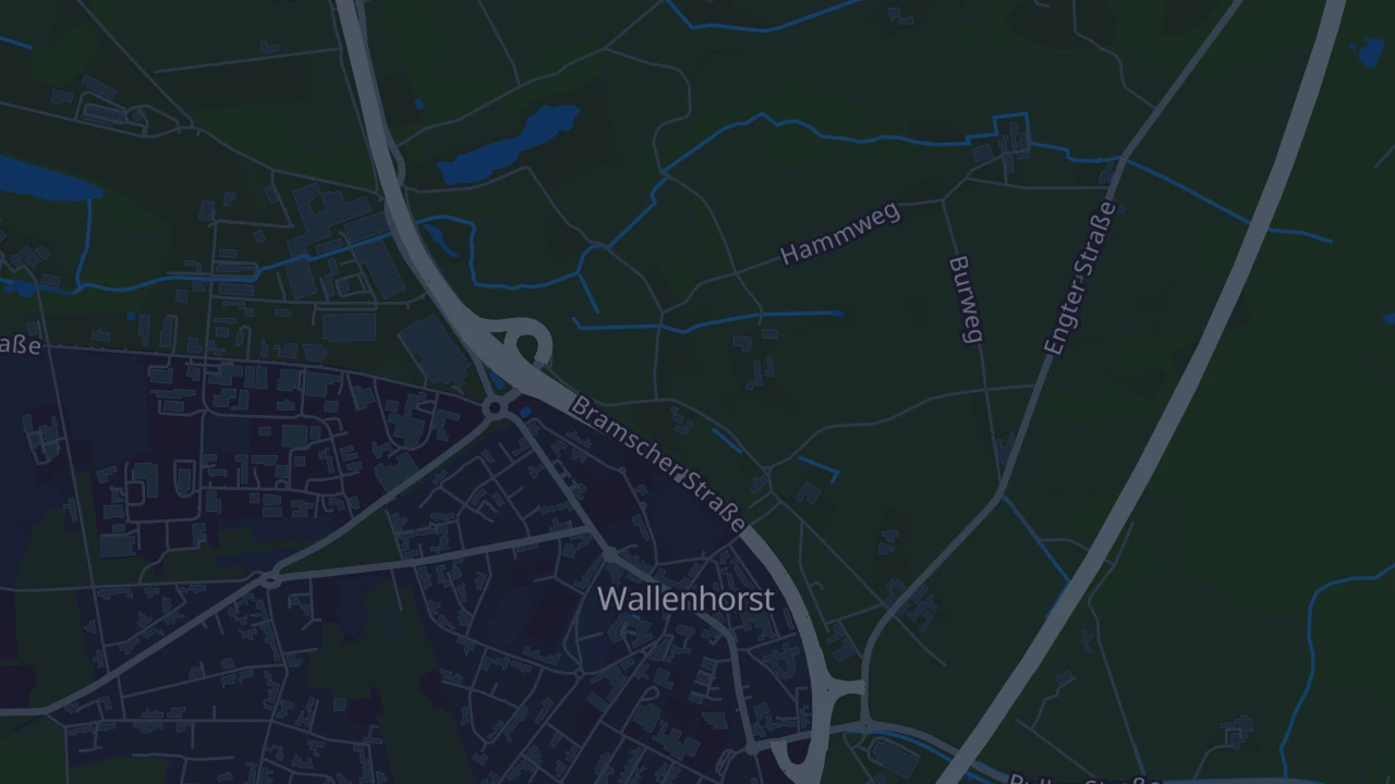 Karte von Wallenhorst