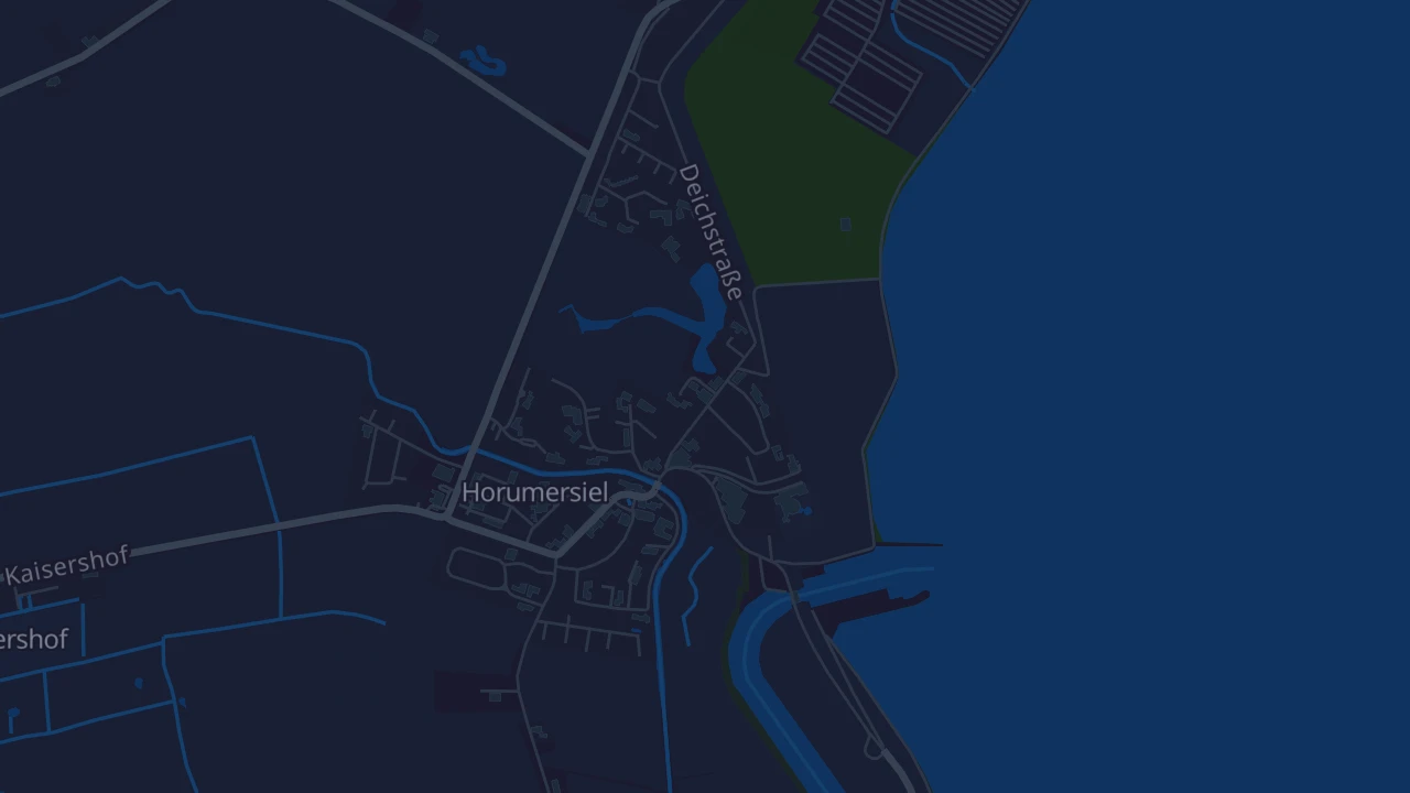 Karte von Wangerland