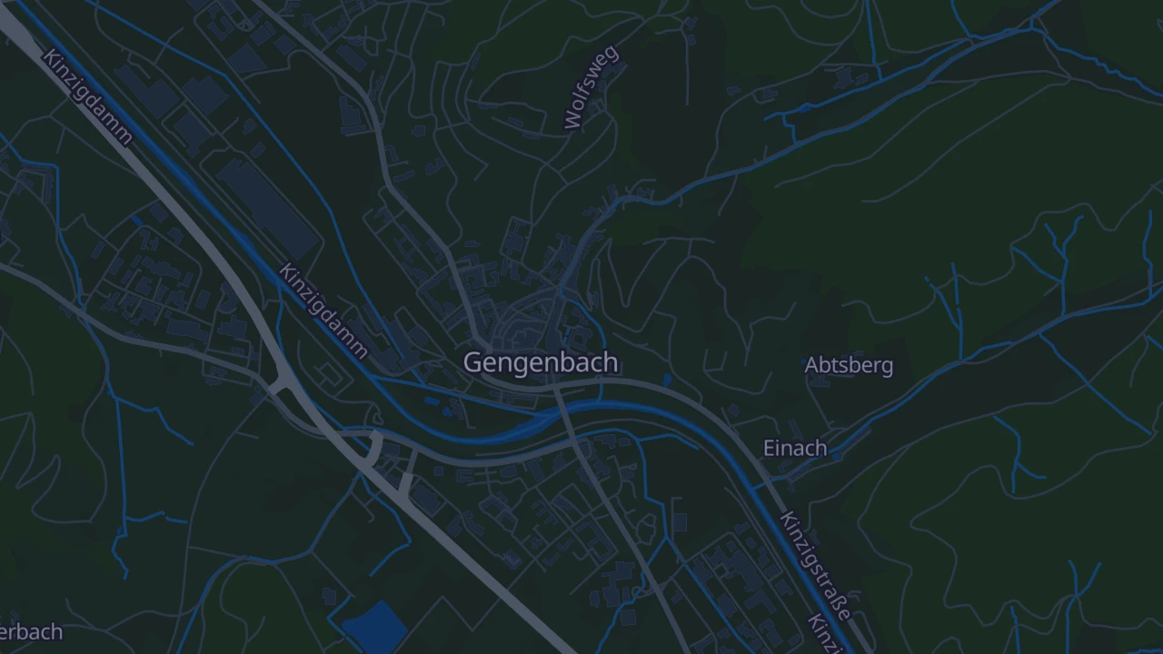 Karte von Gengenbach