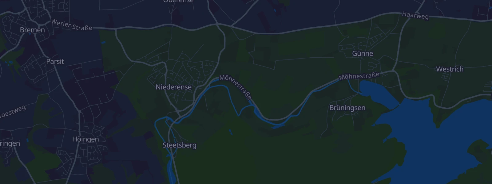 Karte von Günne