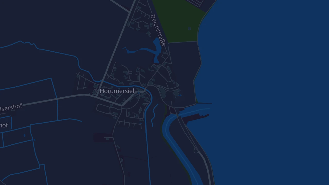 Karte von Wangerland