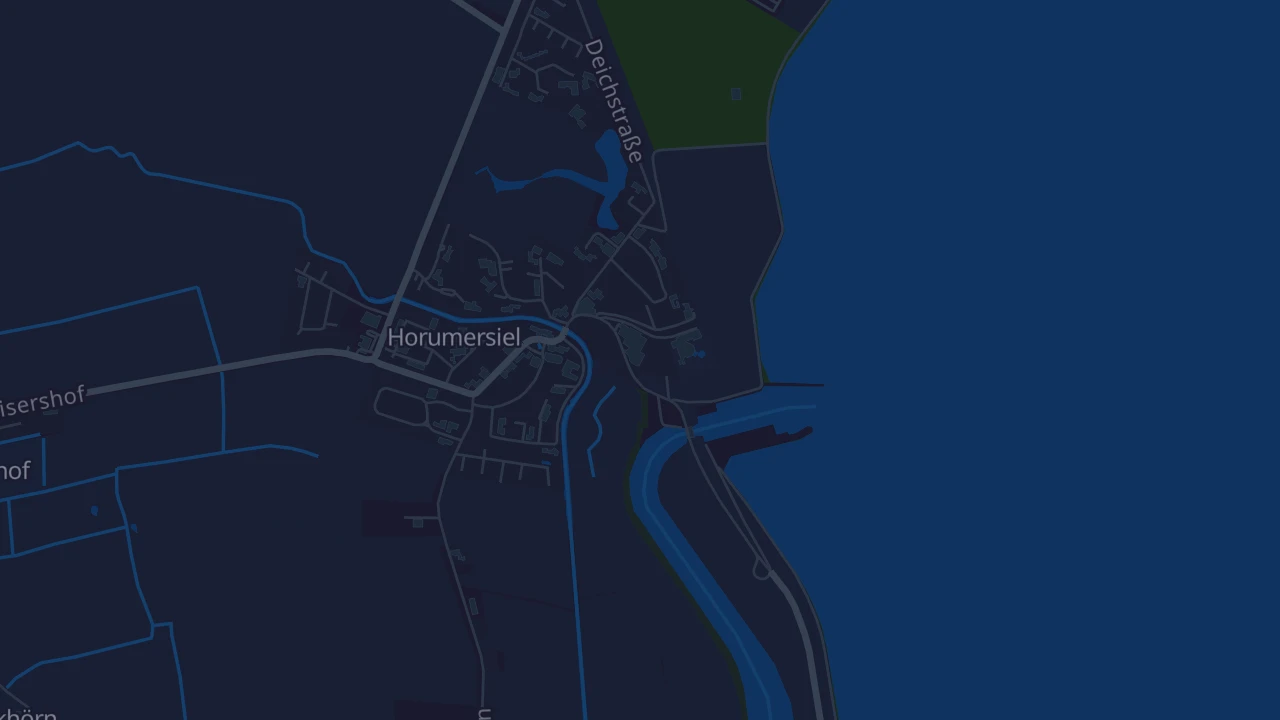 Karte von Wangerland