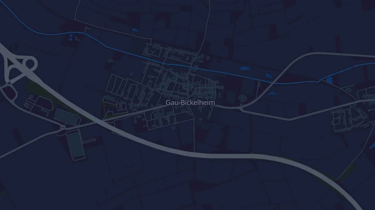 Karte von Gau-Bickelheim