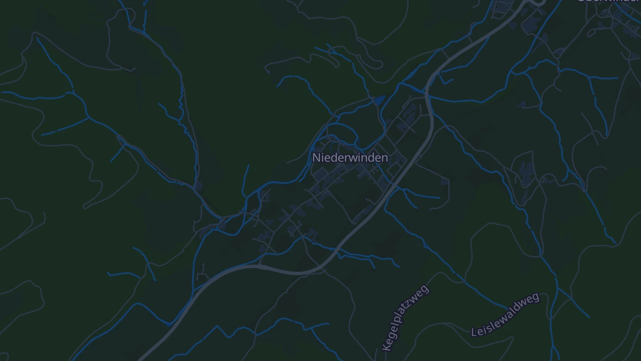 Karte von Niederwinden