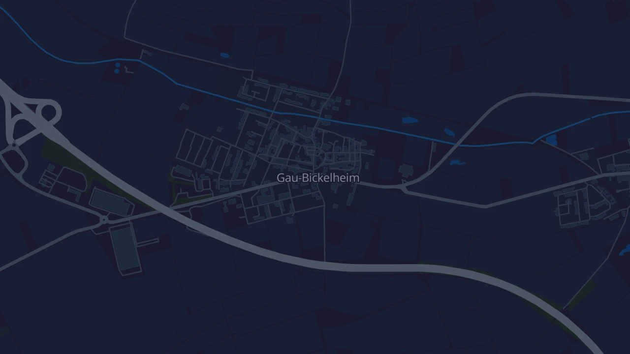 Karte von Gau-Bickelheim