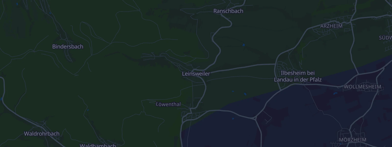 Karte von Leinsweiler