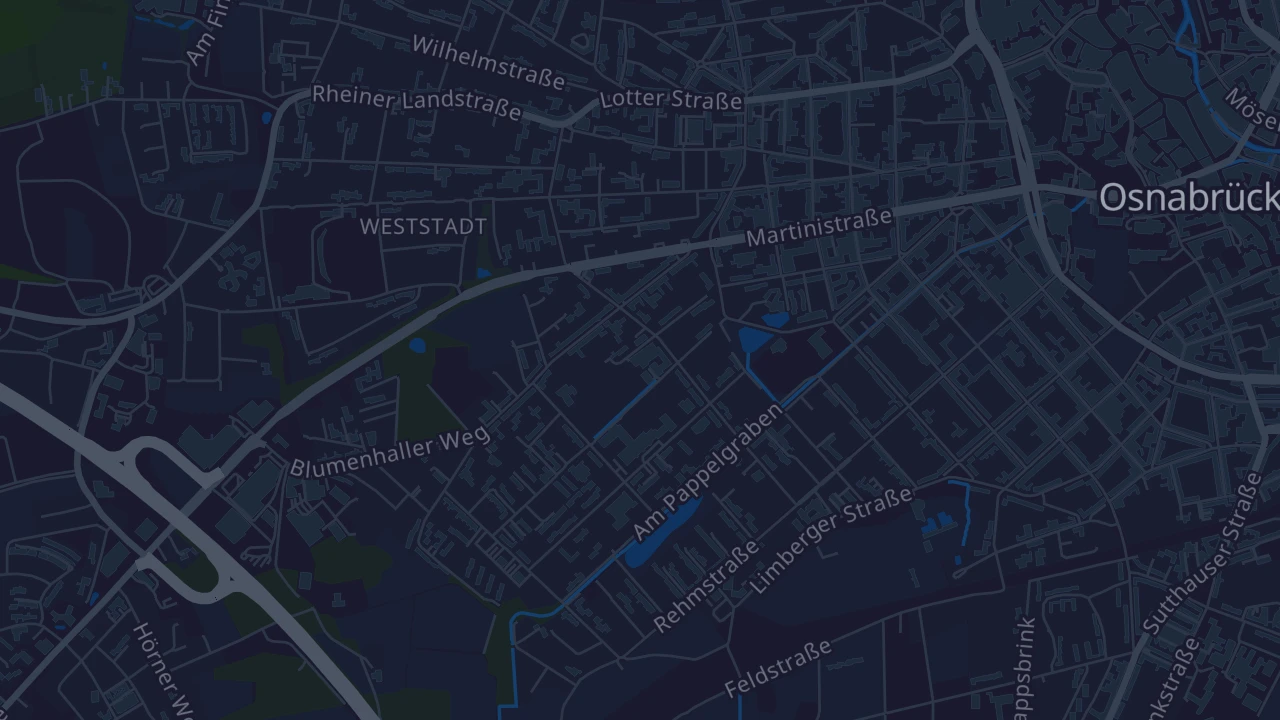 Karte von Osnabrück