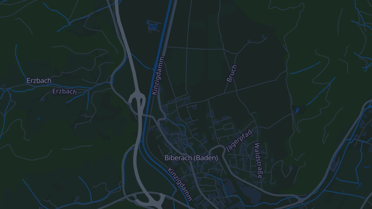 Karte von Biberach