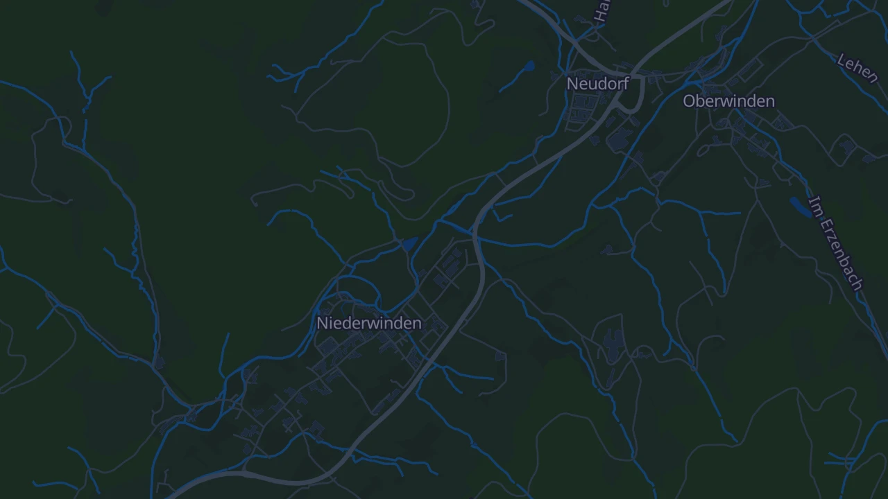 Karte von Niederwinden