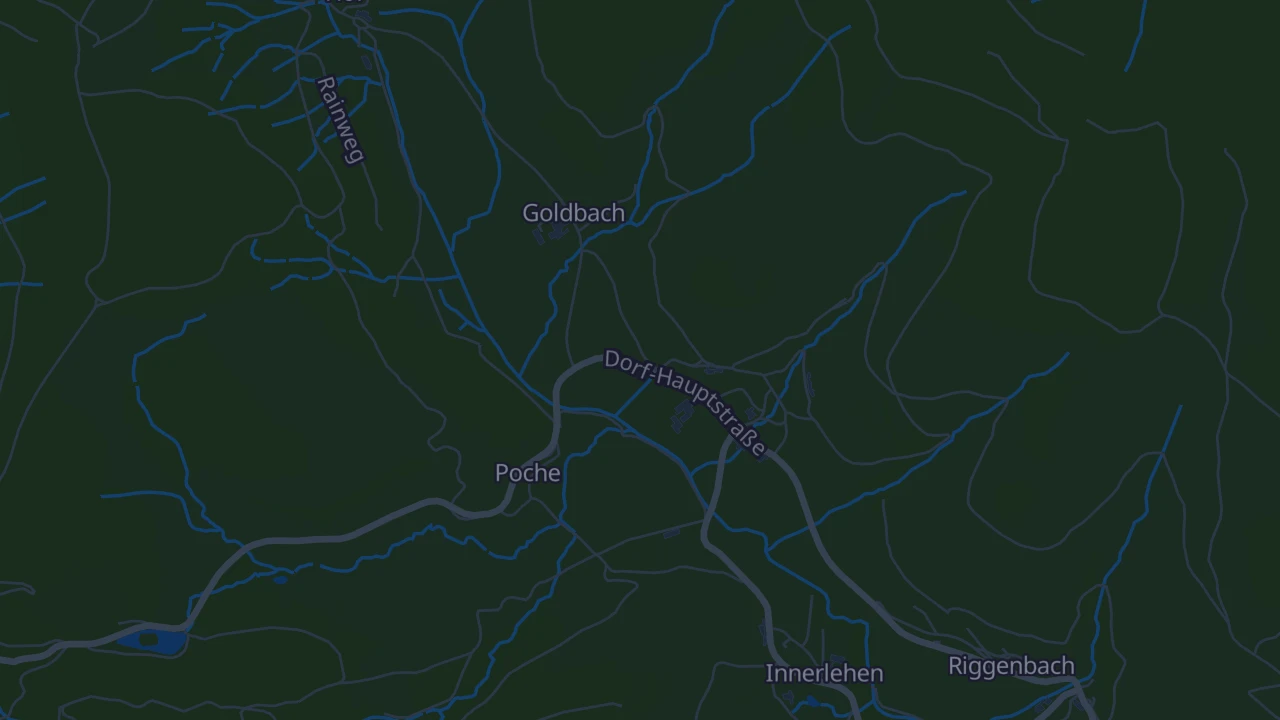 Karte von Bernau im Schwarzwald