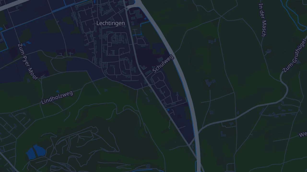 Karte von Wallenhorst