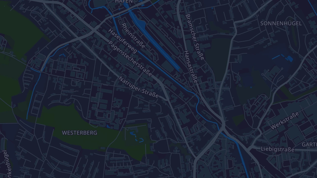 Karte von Osnabrück