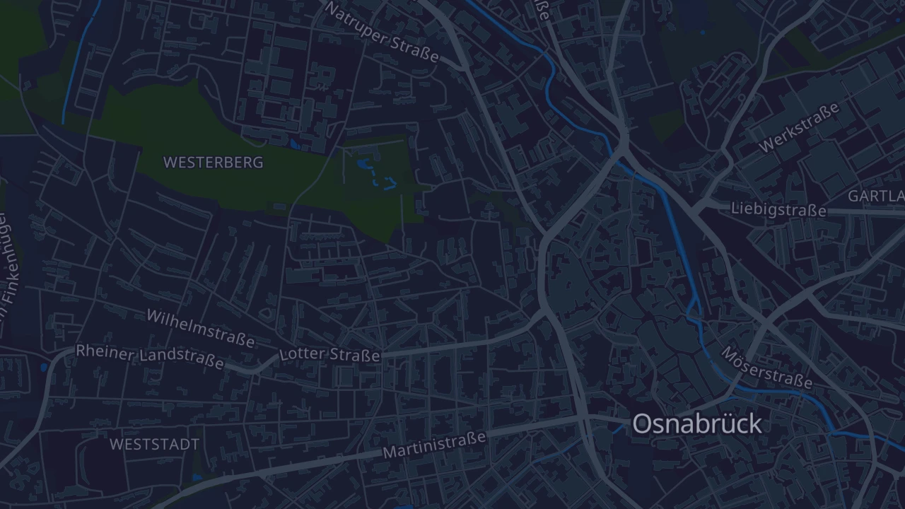 Karte von Osnabrück