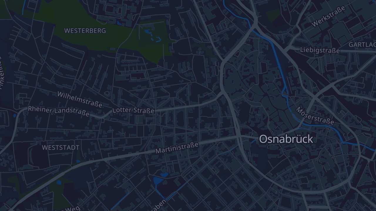 Karte von Osnabrück