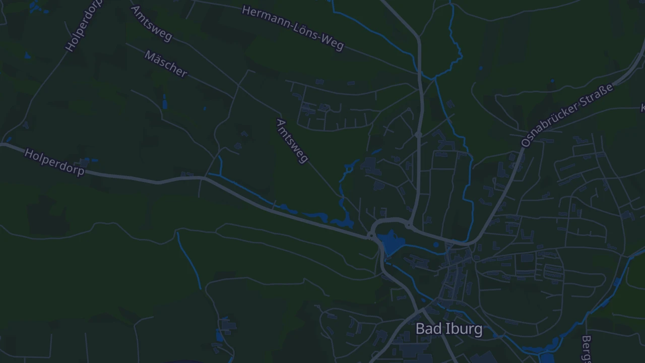 Karte von Bad Iburg