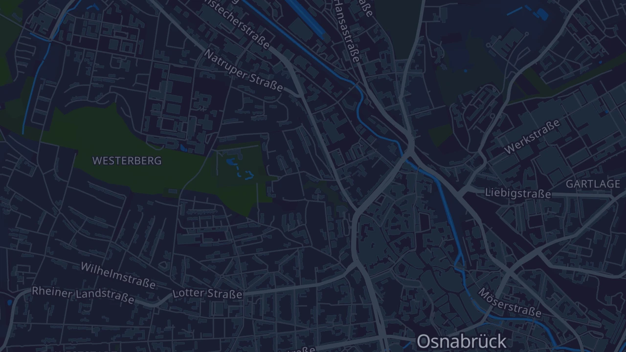 Karte von Osnabrück