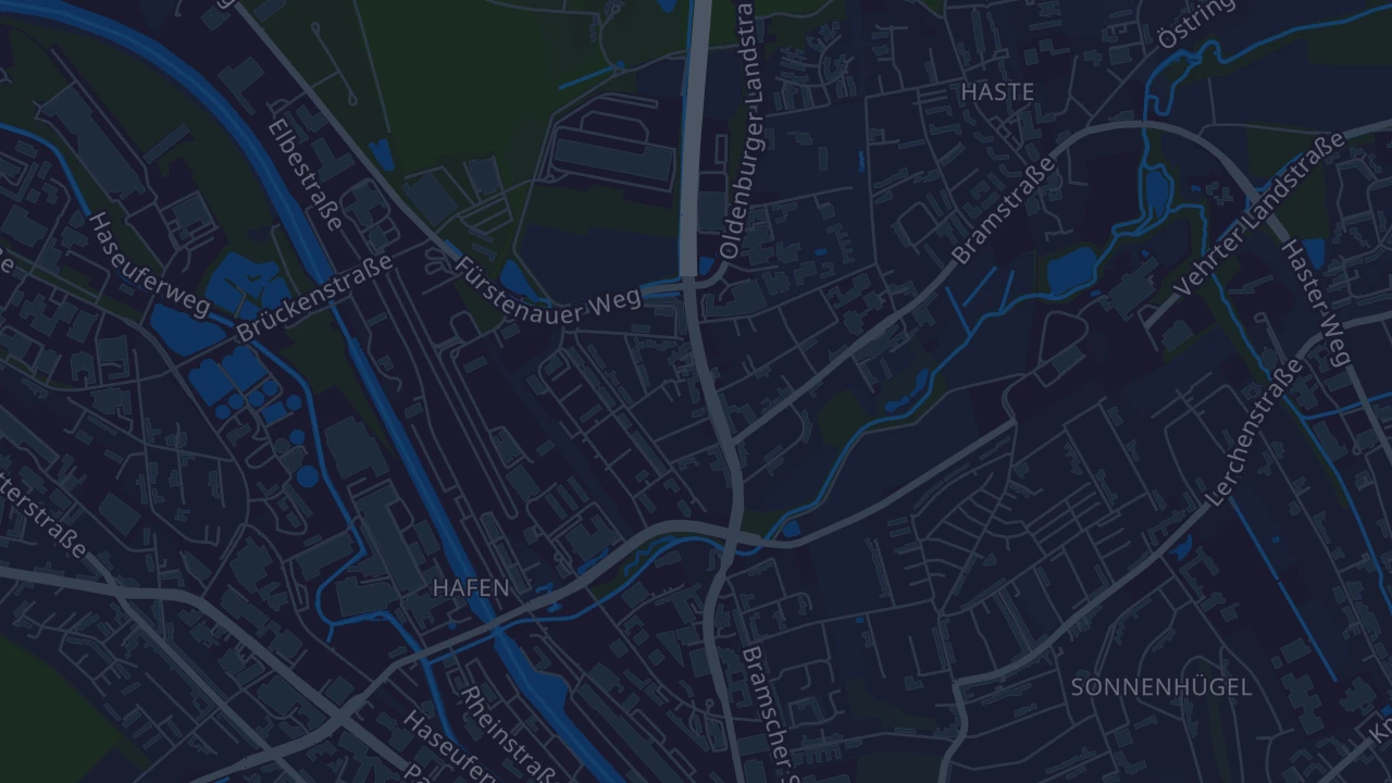 Karte von Osnabrück