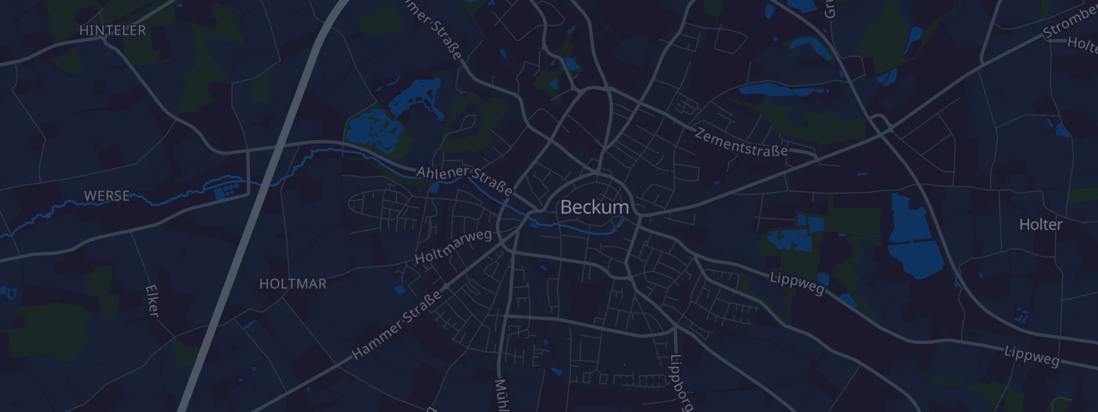 Karte von Beckum