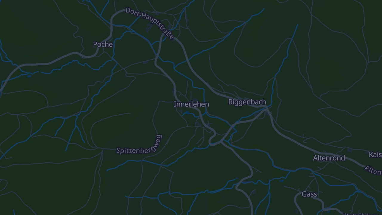 Karte von Bernau im Schwarzwald