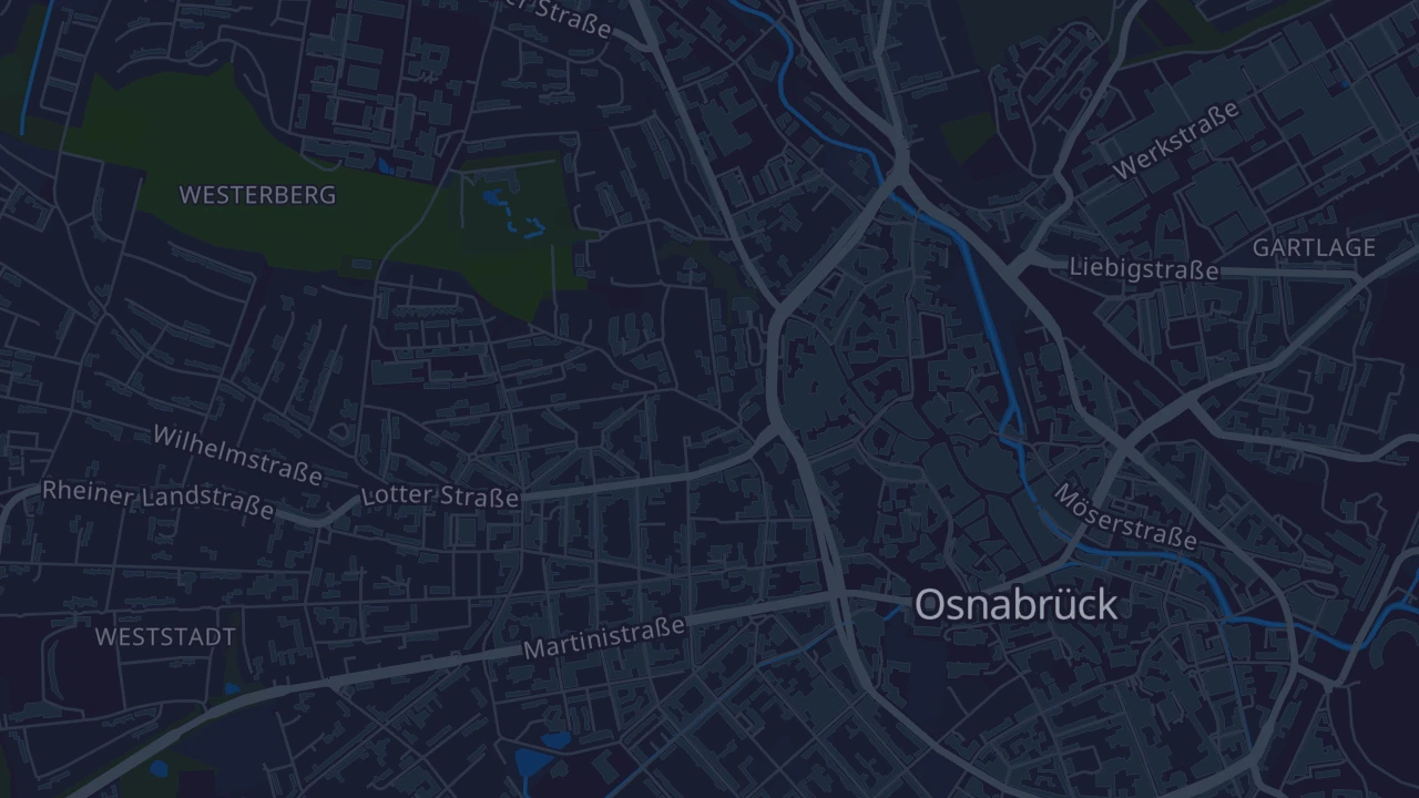 Karte von Osnabrück
