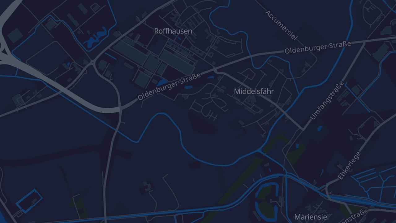 Karte von Schortens Middelsfähr