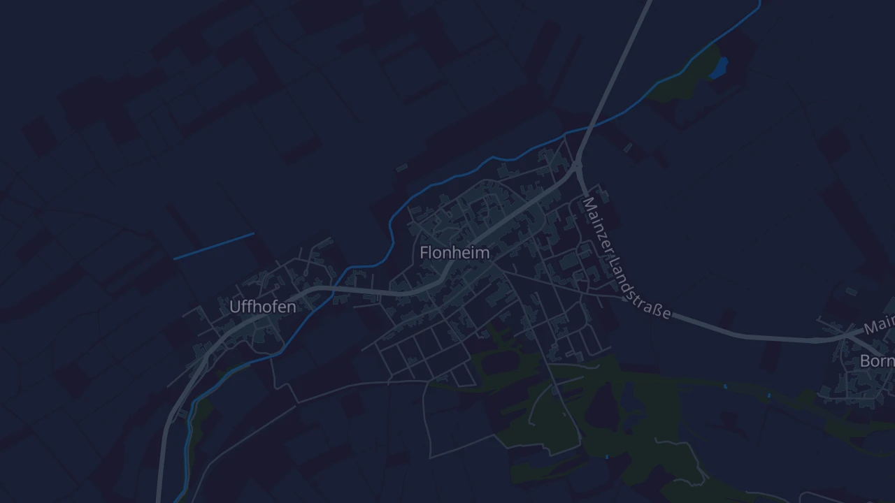 Karte von Flonheim