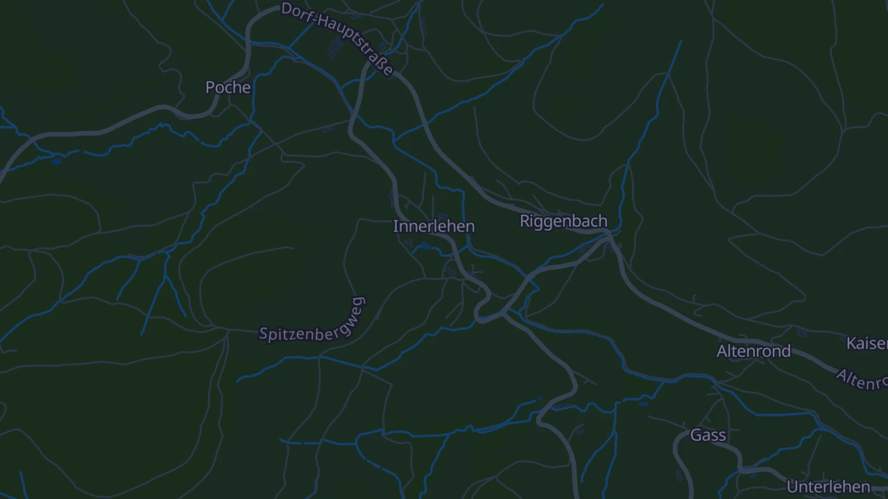 Karte von Bernau im Schwarzwald