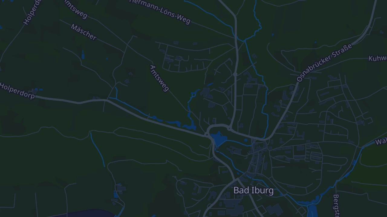 Karte von Bad Iburg