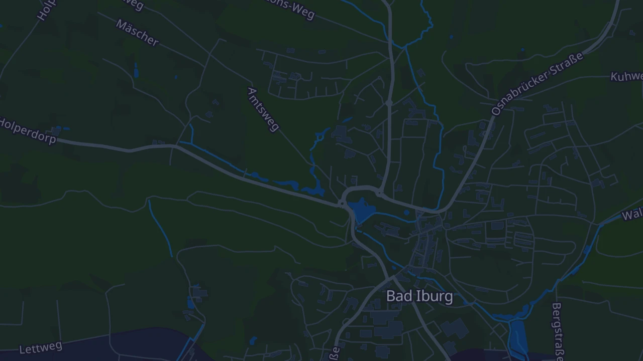 Karte von Bad Iburg
