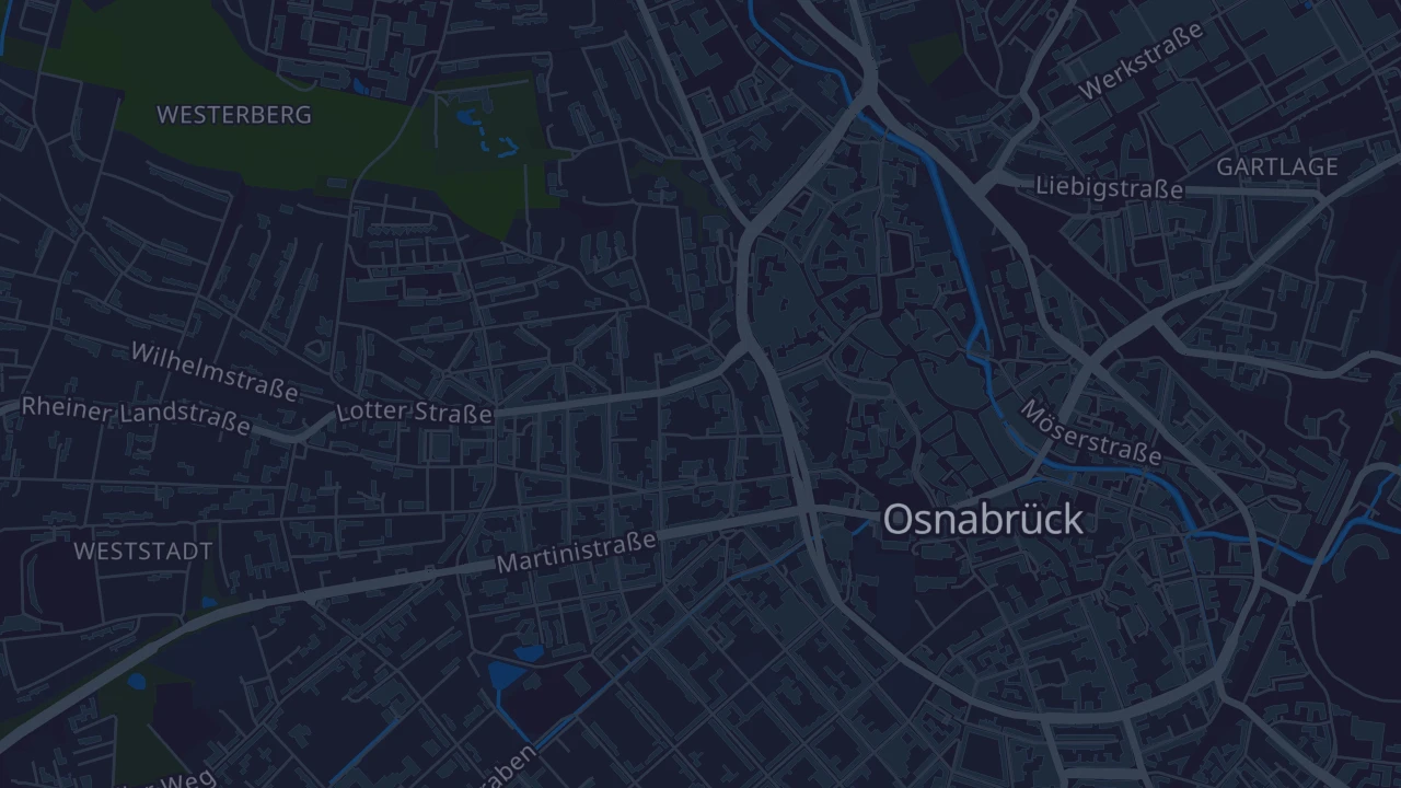 Karte von Osnabrück