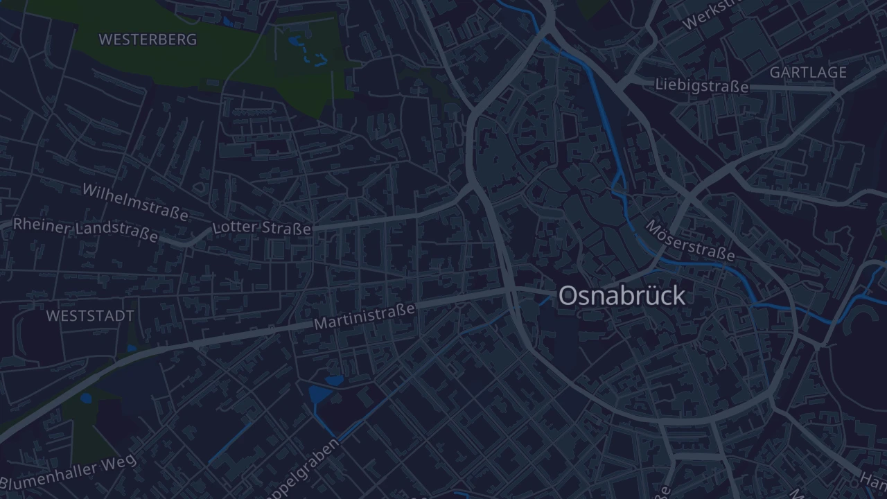 Karte von Osnabrück