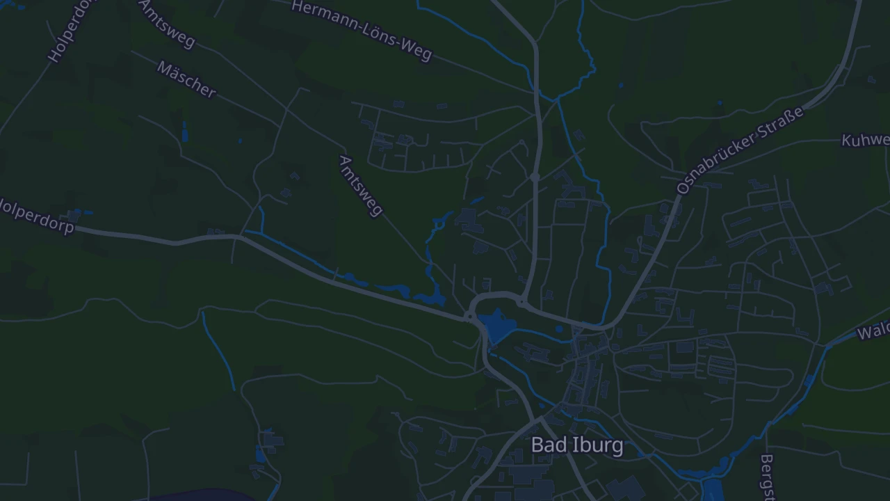 Karte von Bad Iburg