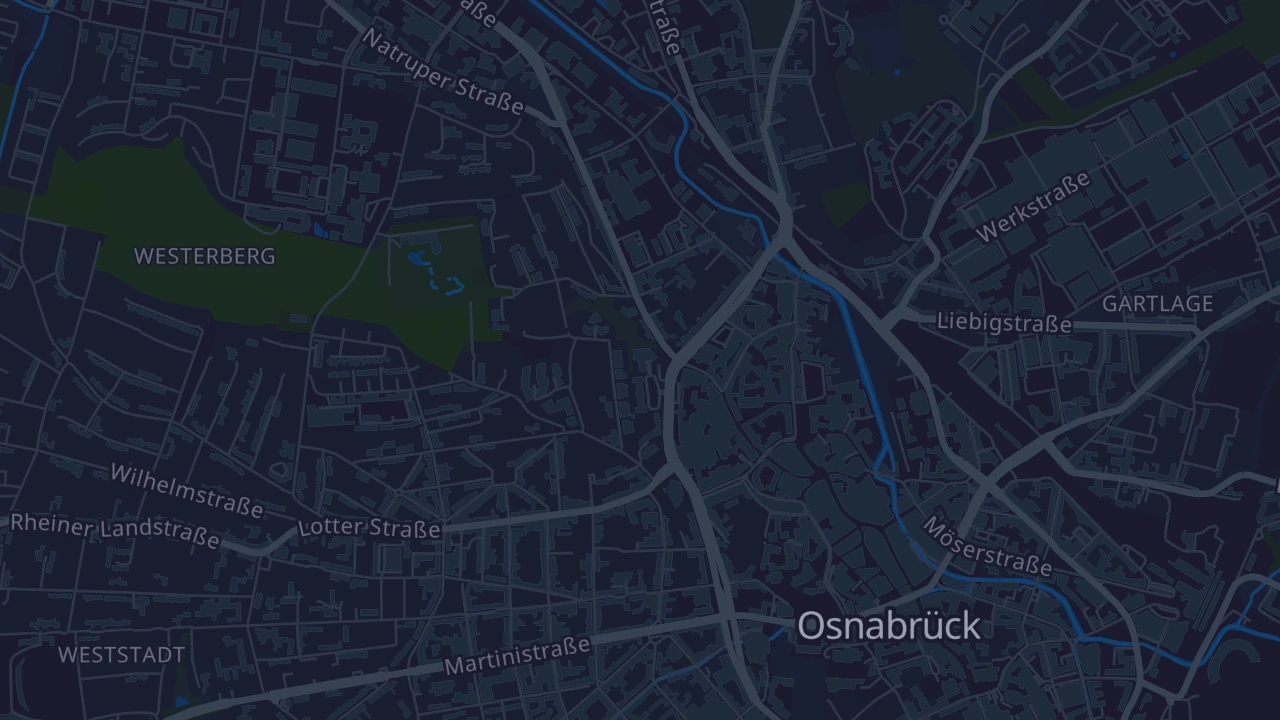 Karte von Osnabrück