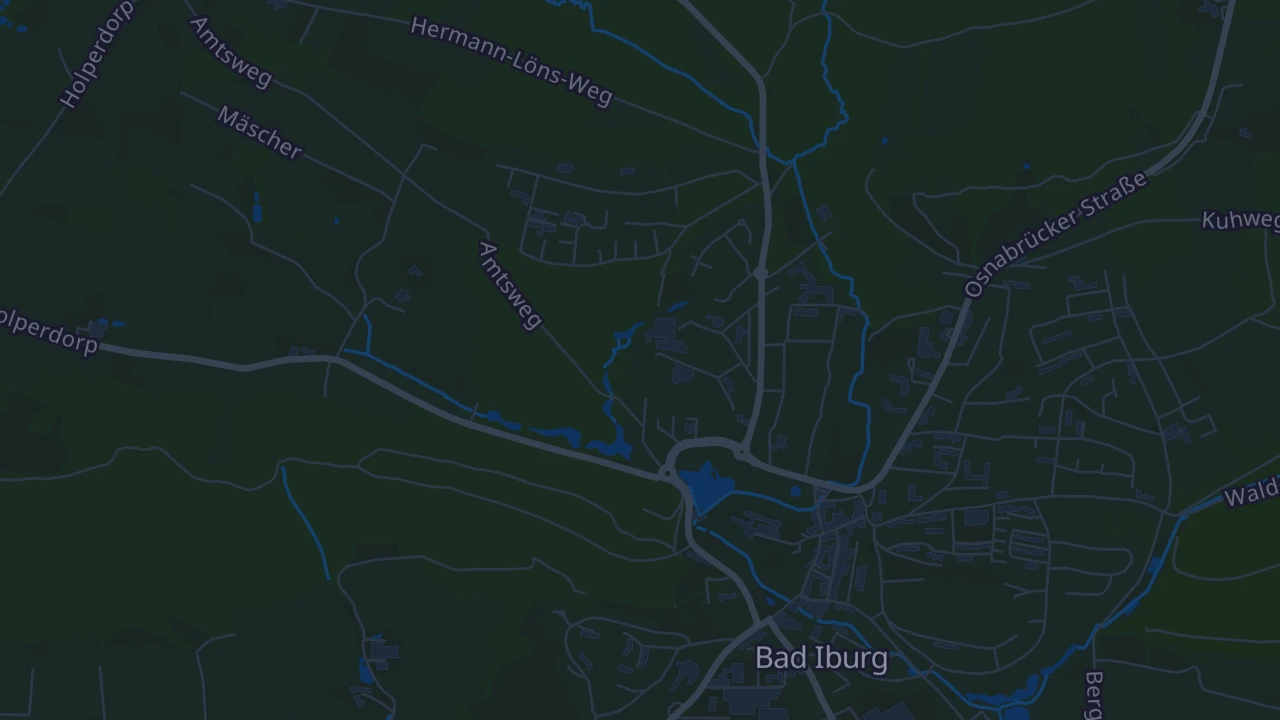 Karte von Bad Iburg