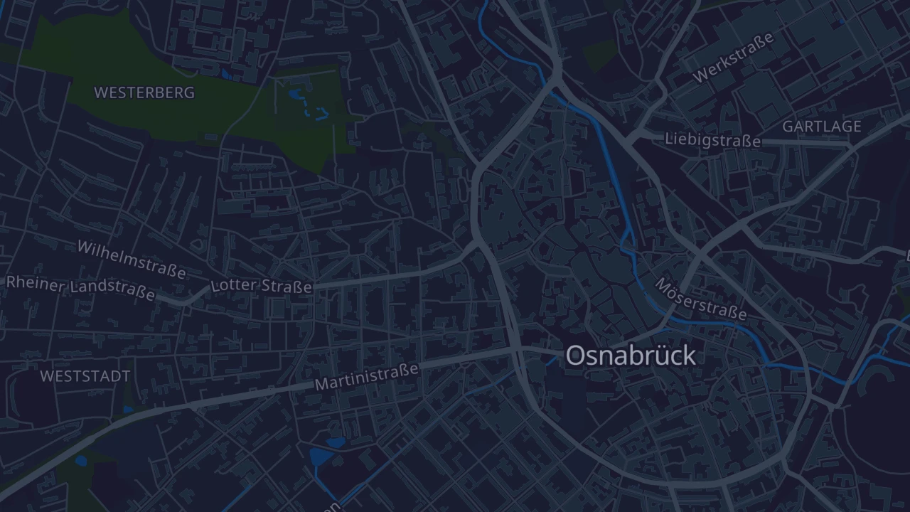 Karte von Osnabrück