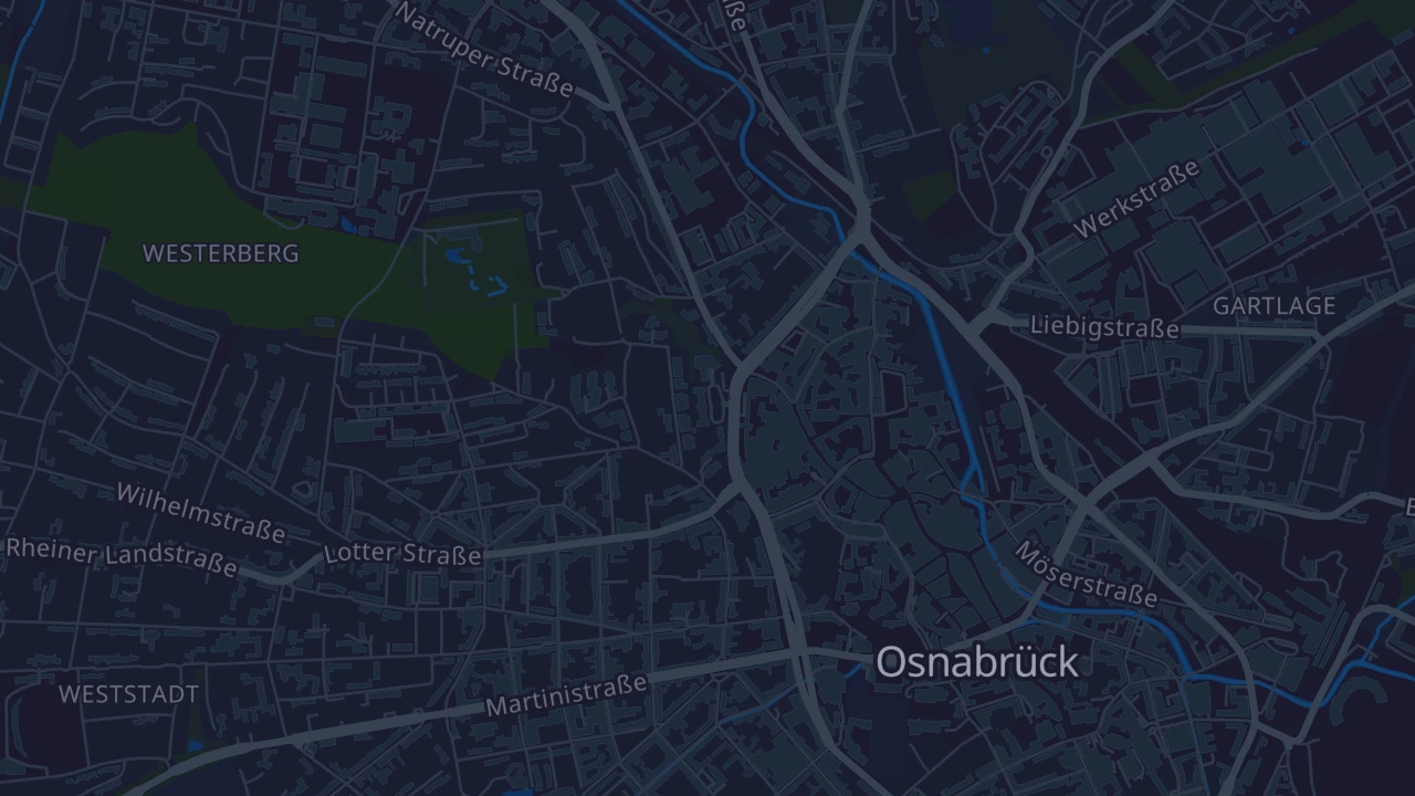 Karte von Osnabrück