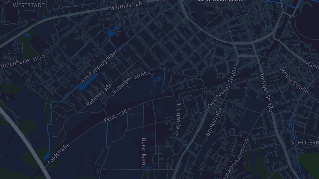 Karte von Osnabrück