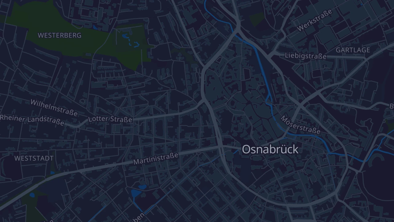 Karte von Osnabrück