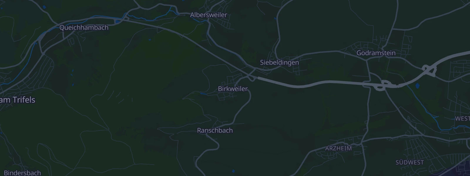 Karte von Birkweiler