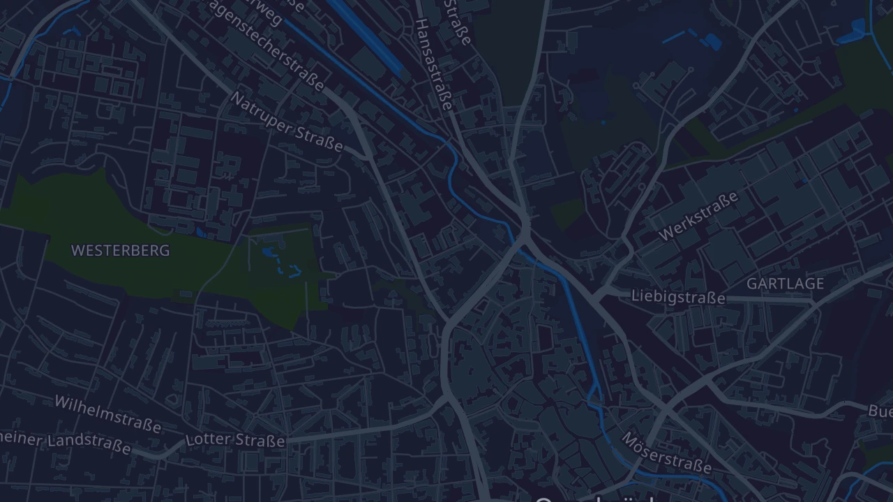 Karte von Osnabrück