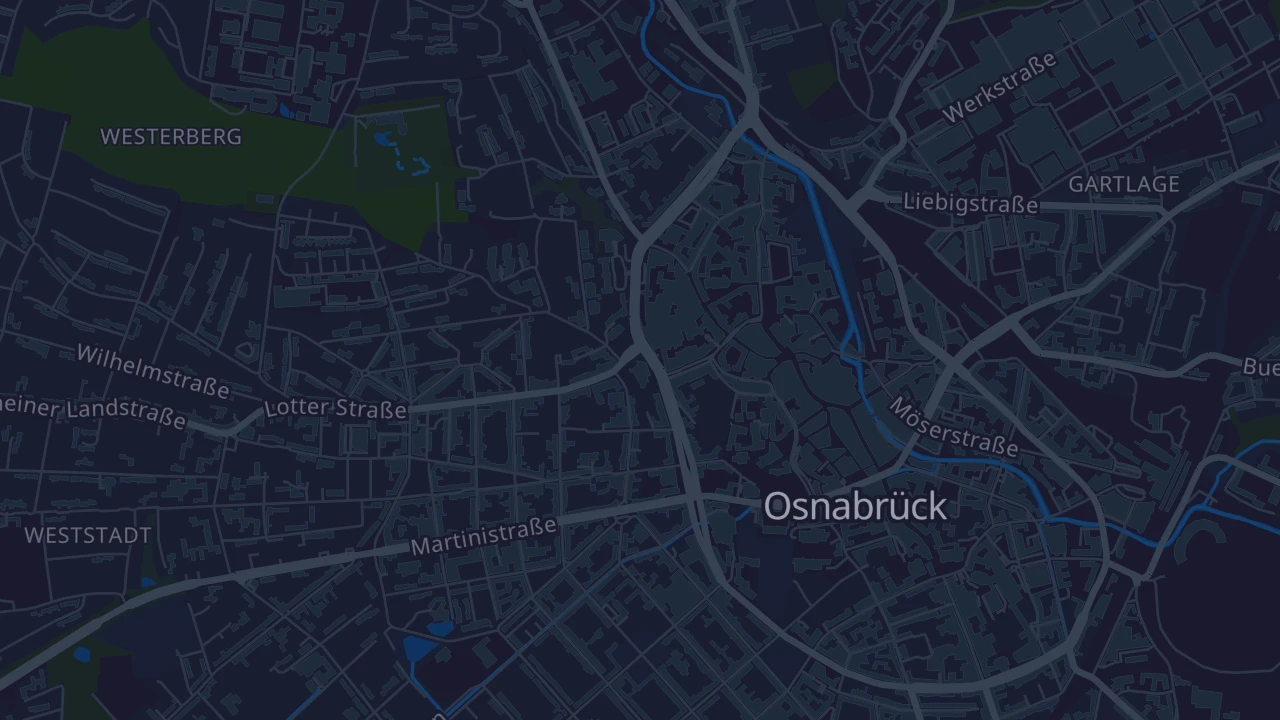 Karte von Osnabrück